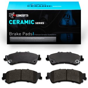 Cadillac DTS Brake Pads - Rear - R1 Concepts - Ceramic - `99-`11